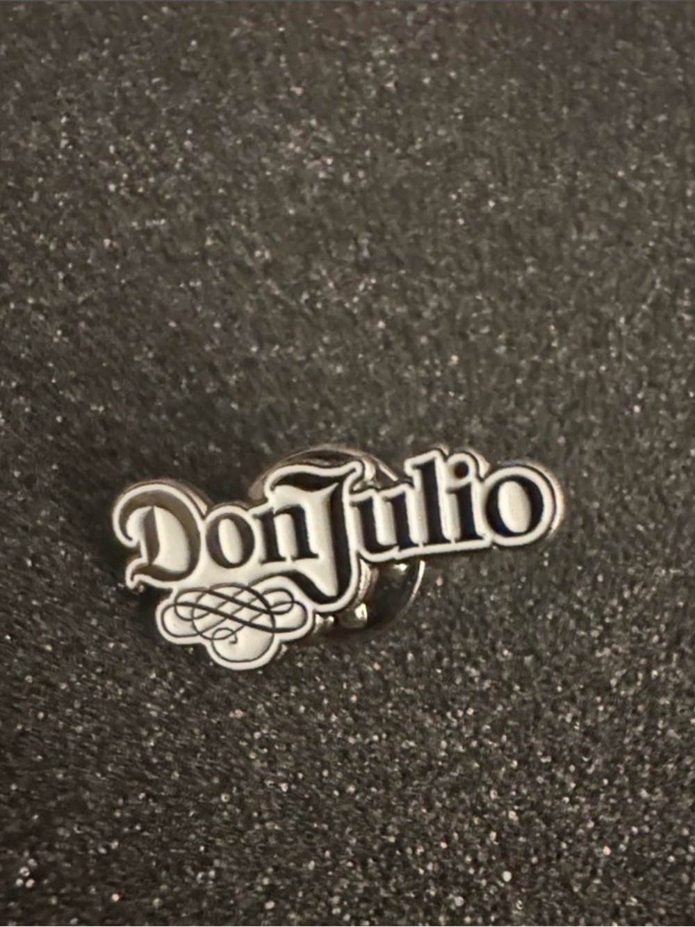 Don Julio Logo Pin in Black and White